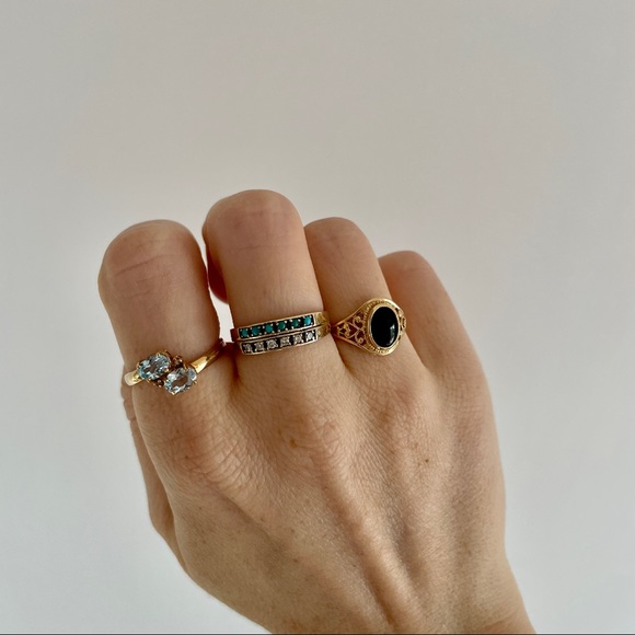 ✨VINTAGE✨RINGS✨‎ Authentic Stones ✨ From My Private Collection ✨ - Picture 5 of 9